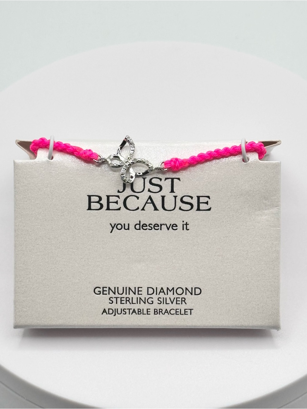 Macrame’ Diamond Butterfly Adjustable Bracelet